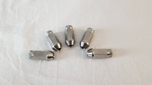 Titanium 50mm Tuner Lug Nuts (M12x1.5) (Set of 20)